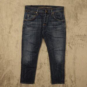 Citizens of Humanity Jeans Dylan Relaxed Boy Jean Women's 25 Blue Denim USA Made